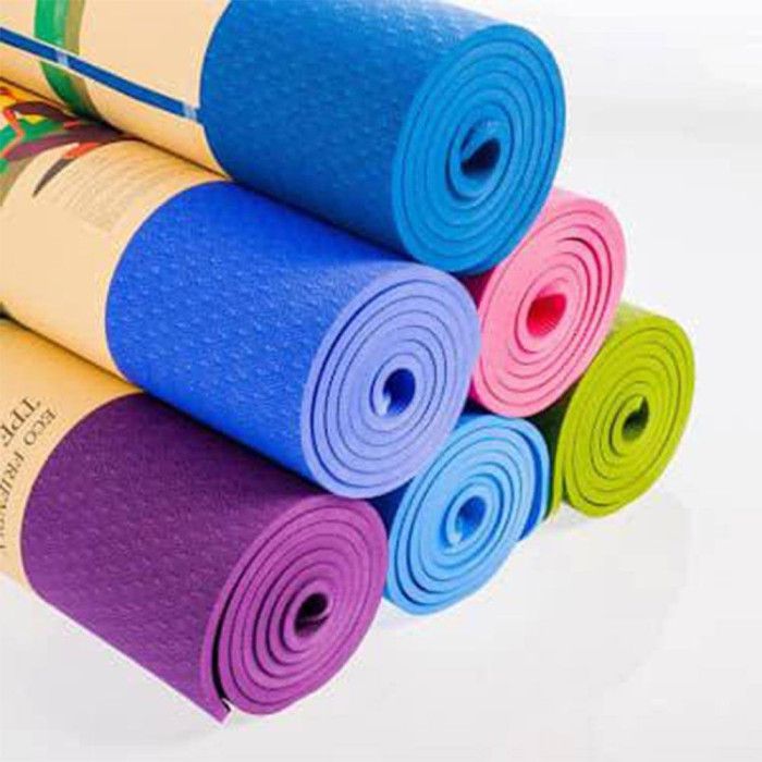 Yoga Mat Fitness exercise mat Thickness 8mm (2Feet / 6Feet)