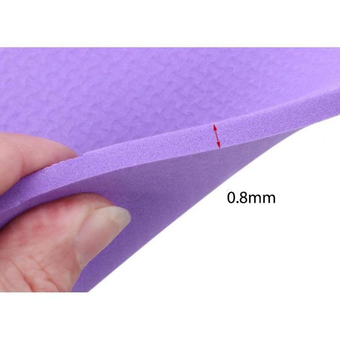 Yoga Mat Fitness exercise mat Thickness 8mm (2Feet / 6Feet)