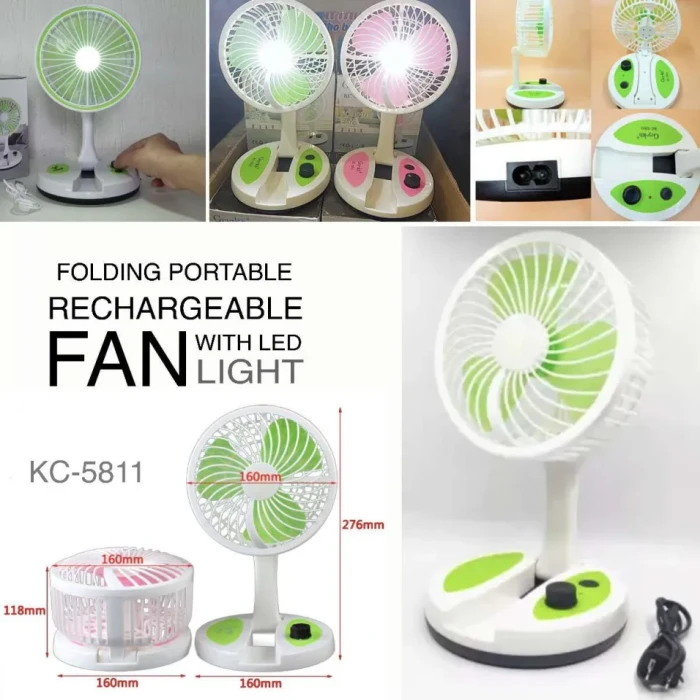 Rechargeable Folding Fan KC-5811