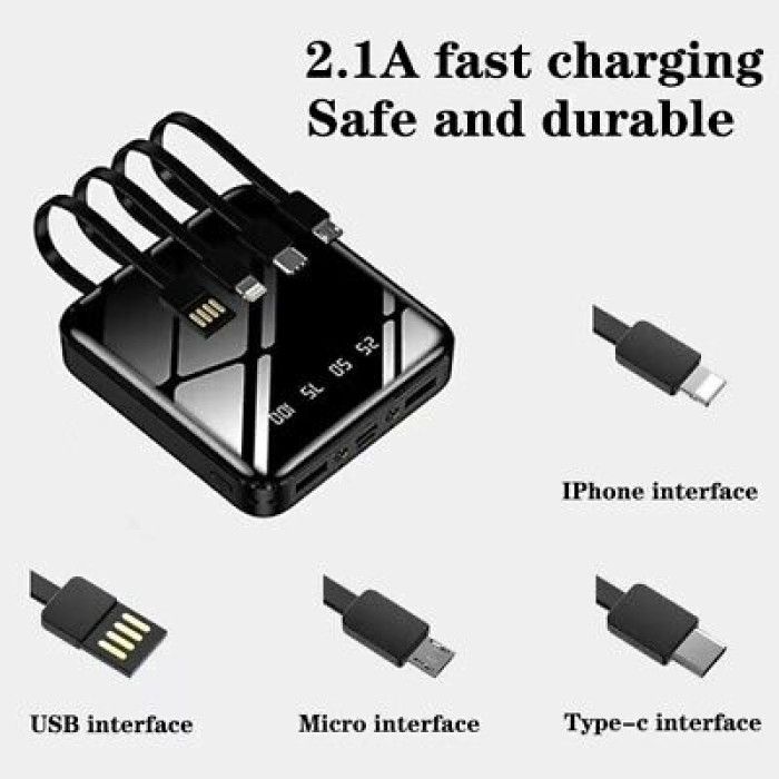 Mini Smart power bank. 20000 mah battery
