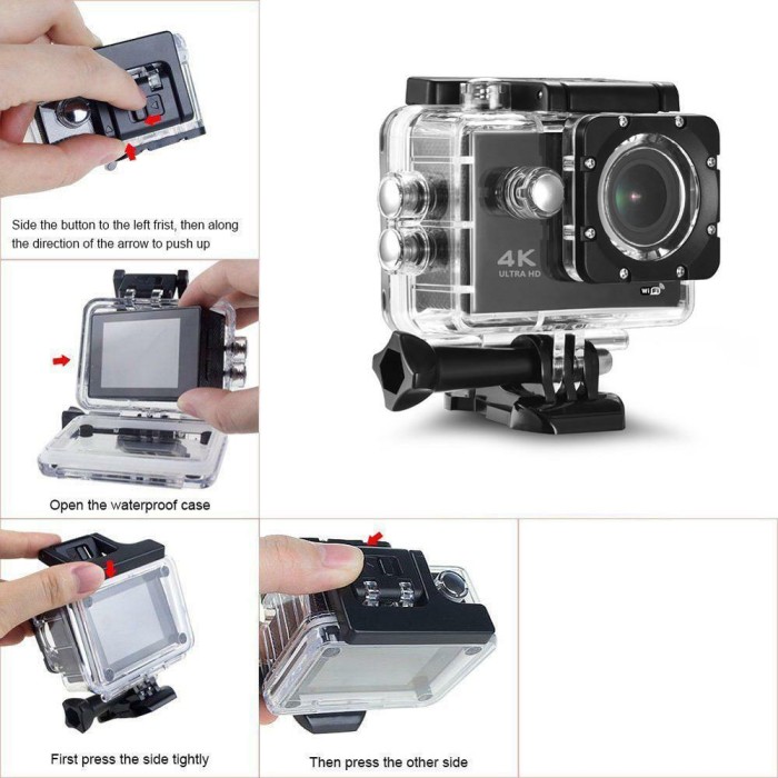 4K SPORTS ULTRA HD DV 30M WATER RESISTANT ACTION CAMERA