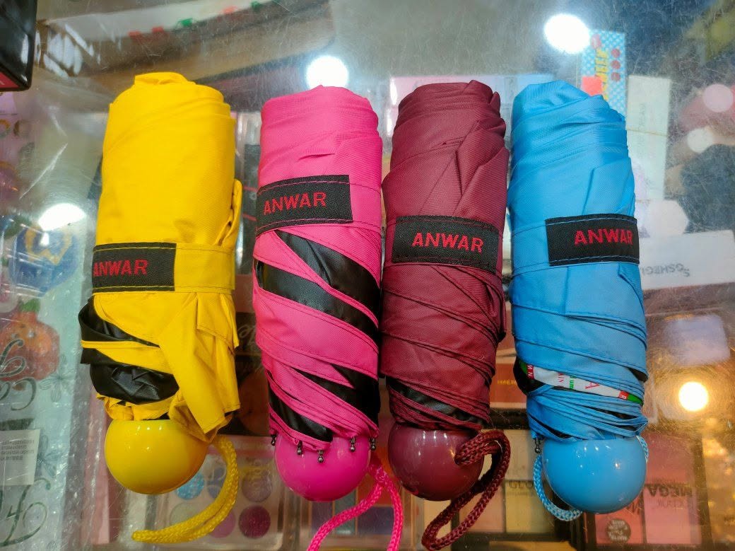 shankar Capsule Umbrella 6 Ribs 7 Inch