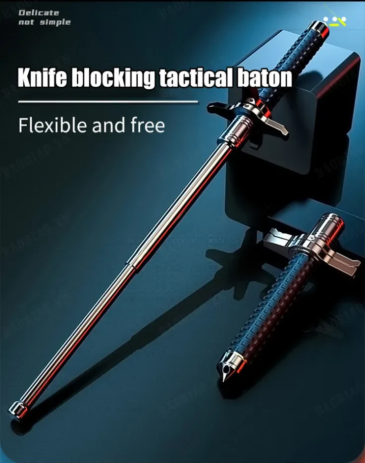 28-Inch Telescopic Self-Defense Stick