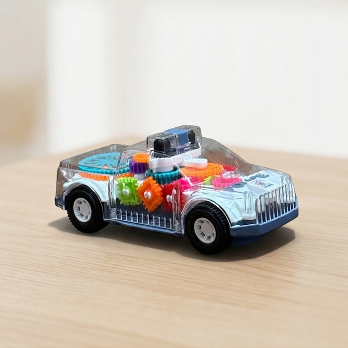 Transparent Concept Mechanical Gear Car / Truck