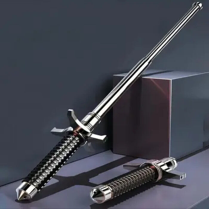 28-Inch Telescopic Self-Defense Stick
