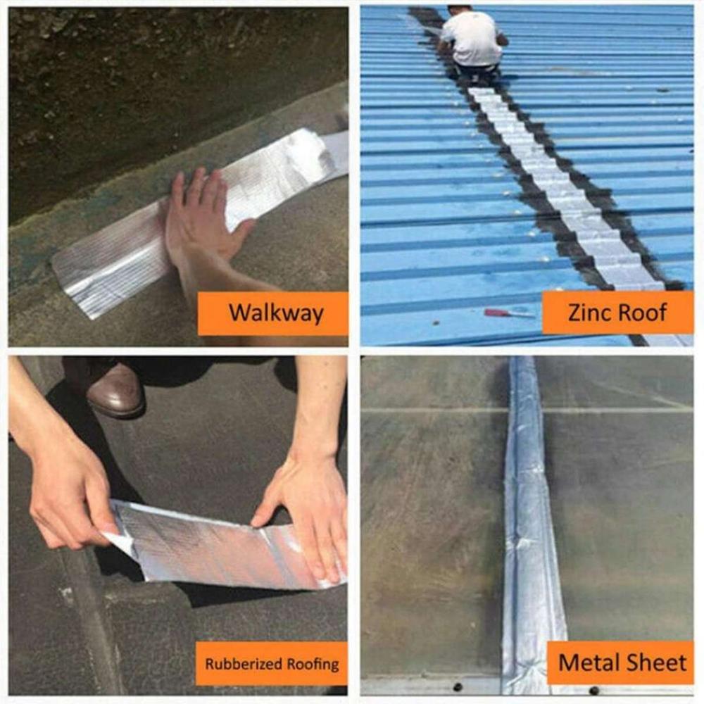 Super Waterproof Aluminium Foil Rubber Tape (ওয়াটারপ্রুফ টেপ)